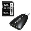 Lexar Professional SILVER PLUS UHS-I V30 SDXC Memory Card with Reader