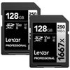 Lexar SILVER Series Professional 1667x UHS-II SDXC Memory 2-Pack Card
