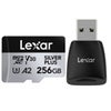 Lexar Professional SILVER PLUS UHS-I V30 microSDXC Card Card with Reader