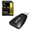 Lexar GOLD Series Professional 1800x UHS-II SDXC Memory Card Card with Reader