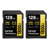 Lexar GOLD Series Professional 1800x UHS-II SDXC Memory Card 2-Pack