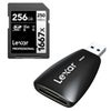 Lexar SILVER Series Professional 1667x UHS-II SDXC Memory Card with Reader