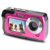Minolta MN40WP 48MP QHD Dual LCD Screen Waterproof Camera, Pink Pink