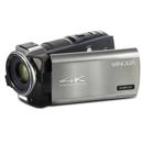 Minolta MN4K100Z 28MP 4K UHD 3.5" Touchscreen Night Vision Camcorder, Gunmetal