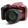Minolta MN67Z 20MP FHD Wi-Fi Bridge Camera with 67x Optical Zoom - Black Red
