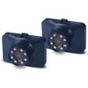 Minolta MNCD260 12MP Full HD IR 2.2" LCD Screen Dash Camera, 2-Pack, Black Blue