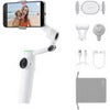 Insta360 Flow 2 Pro 3-Axis AI-Powered Smartphone Gimbal Creator Bundle Stone Gray