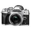 Olympus OM-D E-M10 Mark IV Camera with M.Zuiko Digital ED 14-42mm F3.5-5.6 EZ Lens, Silver Silver