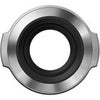 Olympus LC-61B, Black Metal Front Lens Cap for 75mm f/1.8 Micro 4/3 Lens Silver
