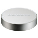 Olympus Silver Metal Lens Cap w/Olympus Logo f/M.Zuiko Digital 17mm 1:1.8 Lens