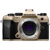 OM SYSTEM OM-5 Mark II Mirrorless Camera, Silver with M.Zuiko Digital ED 14-150mm f/4-5.6 II Lens Beige
