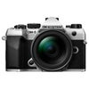 OM SYSTEM OM-5 Mark II Mirrorless Camera, Black with M.Zuiko Digital ED 12-45mm f/4 PRO Lens Silver