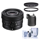 Sony FE 40mm f/2.5 G Lens for Sony E with Hoya 49mm UV+CPL Filter