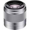 Sony E 50mm f/1.8 OSS Lens for Sony E, Silver Silver