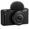 Sony ZV-1F Vlogging Camera, Black Black