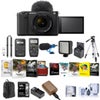 Sony ZV-E1 Mirrorless Camera, Black with FE 28-60mm f/4-5.6 Lens, Bundle with NP-FZ100 Battery, 128GB Memory Card, Tripod and Backpack Black