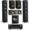 Jamo Studio Series 5.1 Channel Home Theater System, Bundle with Denon AVR-S770H 75W Network AV Receiver, Black Black