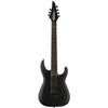 Jackson Pro Plus Series Dinky MDK7 HT 7-String Electric Guitar, Satin Red with Black Bevels Black Satin