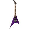 Jackson X Series Rhoads RRX24 Electric Guitar, Laurel Fingerboard, Red with Black Bevels Purple Metallic with Black Bevels