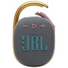 JBL Clip 4 Waterproof Portable Bluetooth Speaker Gray