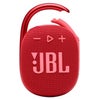 JBL Clip 4 Waterproof Portable Bluetooth Speaker Red