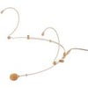 JTS CM-804I Omni-Directional Double Ear Headset Microphone, 60Hz-15kHz, Biege Beige