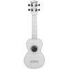 Kala Waterman Seaglass Collection Transparent Soprano Ukulele Frosted Glass