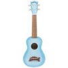 Kala Soprano Dolphin Ukulele Light Blue Burst