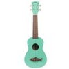 Kala Matte Red Sea Makala Shark Soprano Ukulele with Tote Bag Green