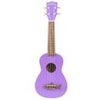 Kala Matte Red Sea Makala Shark Soprano Ukulele with Tote Bag Purple