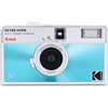 Kodak EKTAR H35N Half Frame Film Camera with Built-In Star Filter Glazed Blue