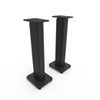 Kanto SX Series Fillable Speaker Floor Stand, Pair Matte Black