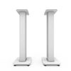 Kanto SX Series Fillable Speaker Floor Stand, Pair Matte White