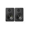 Kanto YU6 Powered Speakers with Bluetooth and Phono Preamp, Matte Black Matte Black