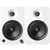 Kanto YU6 Powered Speakers with Bluetooth and Phono Preamp, Matte Black Matte White