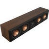 Klipsch Reference Premiere RP-404C II Quad 4" 500W 2.5-Way Center Channel Speaker Walnut