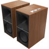 Klipsch The Nines 8" 480W 2-Way Wireless Active Bookshelf Speakers, Pair Walnut