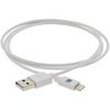 Kramer Electronics C-UA/LTN Apple Certified USB to Lightning Sync and Charge Cable, 6', White White