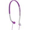 Koss KPH14 Side Firing On-Ear Headphones, Violet Purple/Gray