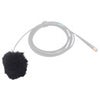 K-Tek Airo Fuzzy Windscreen for Lavalier Microphone, Black, 25-Pack Black