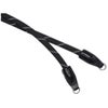 Leica 39" O-Ring Rope Strap, Black Black Reflective