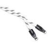 Leica 39" O-Ring Rope Strap, Black Black/White