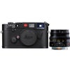 Leica M6 35mm Film Rangefinder Camera, Bundle with 50mm f/2 Summicron-M Lens for M System, Black Black