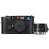 Leica M6 35mm Film Rangefinder Camera, Bundle with 28mm f/2.8 Elmarit-M Aspherical Lens, Black Black