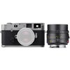 Leica MP 0.72 Compact 35mm Film Rangefinder Camera with 0.72x Viewfinder Magnification, Bundle with 50mm f/1.4 Summilux-M ASPH Lens, Silver Black