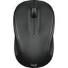 Logitech M325S Wireless Mouse, Dark Red Graphite