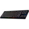 Logitech G5 Series G515 LIGHTSPEED TKL RGB Wireless Mechanical Gaming Keyboard, GL Brown Tactile Switches Black