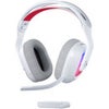 Logitech G Astro A20 X Closed-Back Over-Ear LIGHTSPEED Wireless RGB Gaming Headset, White White