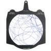 Lindsey Optics 4x5.65" Brilliant2 Rota-Streak Filter, Swirl, Blue Blue