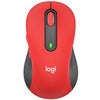 Logitech Signature M650 Wireless Mouse, Rose Red